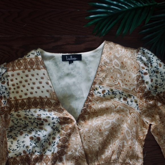 | Lulus | Yellow Multi Print - Picture 4 of 5